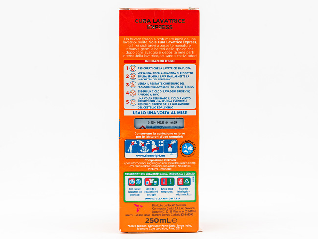 Sole Cura Lavatrice Express Retro